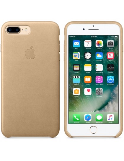 Чехол-накладка Apple Leather Case for iPhone 7 Plus
