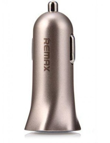 Автомобильное зарядное устройство REMAX RCC204 2 USB 2.4A Gold