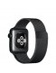 Apple Watch Series 2 42mm Space Black Stainless Steel Milanese Loop Space Black (150–200mm)(MNQ12)