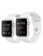 Apple Watch Series 2 42mm Silver Aluminum Sport Band White (140–210mm)(MNPJ2)