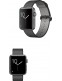 Apple Watch Series 2 42mm Space Gray Aluminum Woven Nylon Black (145–215mm)(MP072)
