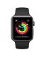 Apple Watch Series 3 (GPS) 38mm Space Gray Aluminum w. Gray Sport B. - Space Gray (MR352)